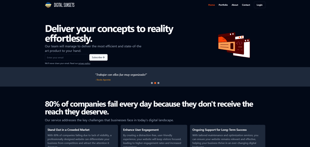 product: Digital Sunsets